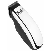 Машинка для стрижки тварин WAHL Pocket Pro Deluxe, ААx2, в комплекті, насадок-2, сталь, чорно-сріблястий