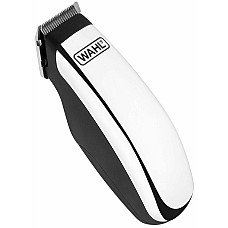 Машинка для стрижки тварин WAHL Pocket Pro Deluxe, ААx2, в комплекті, насадок-2, сталь, чорно-сріблястий