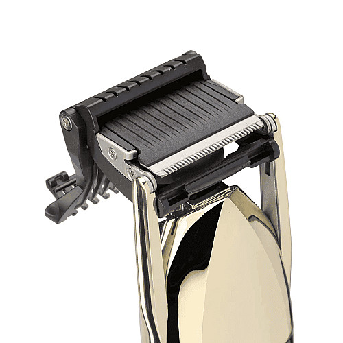 Триммер Babyliss Super-X Metal Series Navy&Gold Edition, для головы, усов и бороды, акум., насадок-1, кейс, сталь, сине-золотой.