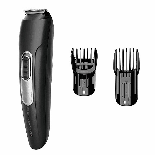 Тример Rowenta Stylis Easy, для бороди і вусів, мережа+акум., насадок-2, сталь, чорний