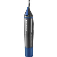 Тример Remington Nano Series, для носа та вух, ААх1, насадок-3, сталь, чорно-синій
