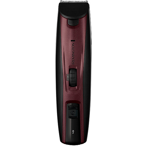 Триммер Remington Beard Kit, для бороды, усов и головы, акум., титан.напил., бордовый