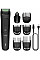 Тример Philips Series 3000, для обличчя, голови, тіла, акум., сталь, чорний