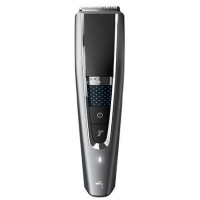 Машинка для стриження  Philips Series 5000, акум., роторний мотор, насадок-2, кейс, сталь, чорно-сірий