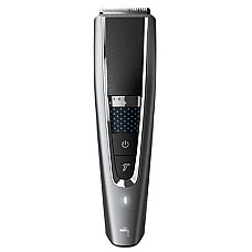 Машинка для стриження  Philips Series 5000, акум., роторний мотор, насадок-2, кейс, сталь, чорно-сірий