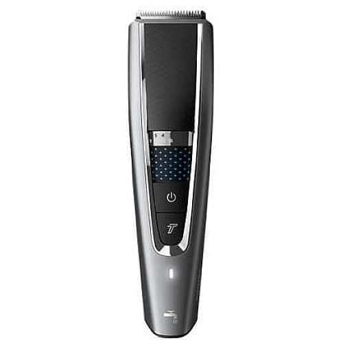 Машинка для стриження  Philips Series 5000, акум., роторний мотор, насадок-2, кейс, сталь, чорно-сірий
