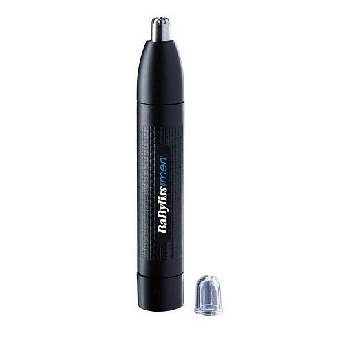 Тример Babyliss, для носа, батарейки АА, в компл., сталь, синій