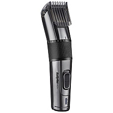 Машинка для стриження  Babyliss, мережа+акум., вібраційний мотор, насадок-1, тример, кейс, титан.напил., чорний