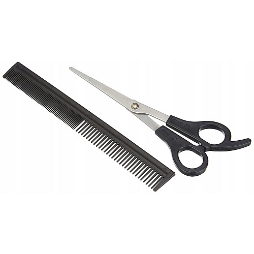 Машинка для стрижки Wahl Home Pro 300, мережа, вібраційний мотор, насадок-10, кейс, масло та ножиці у компл., сталь, чорний
