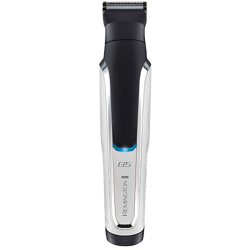 Набор для стрижки Remington G5 Graphite series, для бороды, усов, головы и тела, акум., роторный мотор, насадок-9, кейс, серебристый