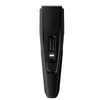Машинка для стриження  Philips Series 3000, від мережі, роторний мотор, насадок-2, сталь, чорний