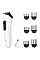 Триммер Rowenta Trim&Style, для бороды, носа, усов и головы, сеть+акум., насадок-7, сталь, белый