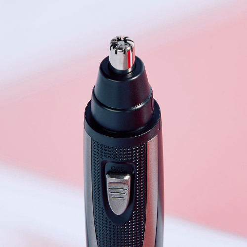 Набір тримерів Remington WORKS, для бороди, вусів, носа та вух, чохол, гребінець, сталь, чорний