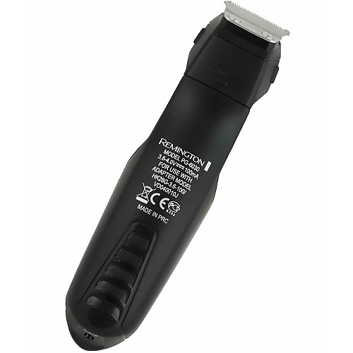 Набор для стрижки Remington, для бороды Edge all in one kit, усов, головы, носа и тела, акум., насадок-10, титан.напыл., черный