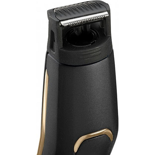 Набор для стрижки Babyliss, для бороды, усов, головы, носа и тела, акум., вибрационный мотор, насадок-10, сталь, черный.