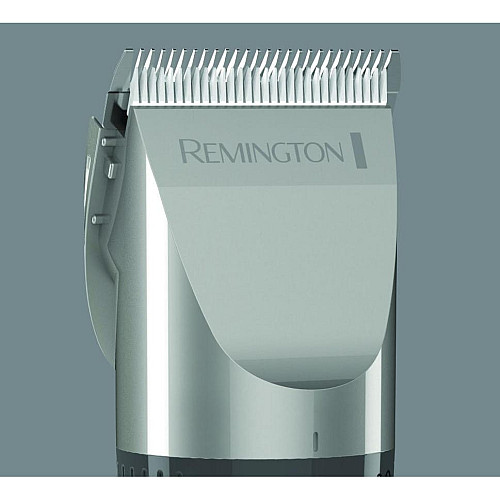 Машинка для стрижки Remington Genius, сеть+акум., насадок-8, кейс,ножницы, расческа в компл, керамич.напыление, черный