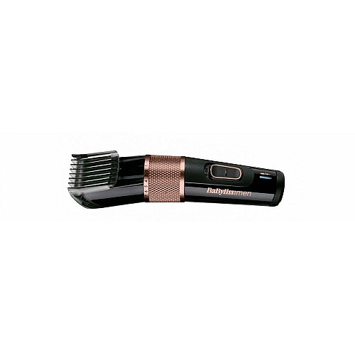 Машинка для стриження  Babyliss, мережа+акум., вібраційний мотор, насадок-1, сталь, чорно-коричневий
