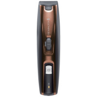 Тример Remington Beard Kit, для бороди і вусів, акум., насадок-2, ножиці, щітка у компл., титан.напил., коричневий