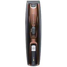 Тример Remington Beard Kit, для бороди і вусів, акум., насадок-2, ножиці, щітка у компл., титан.напил., коричневий