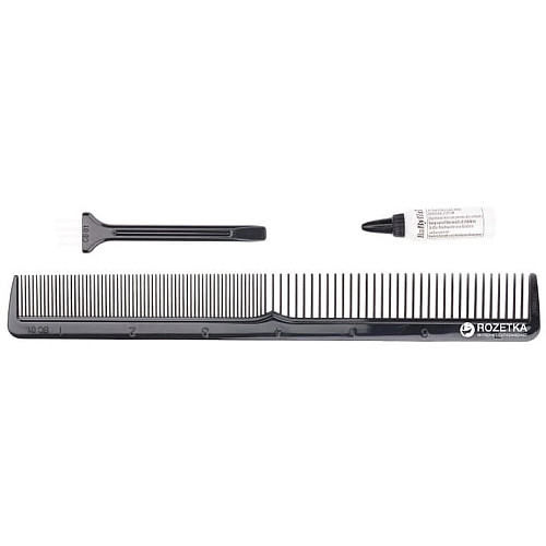 Машинка для стриження  Babyliss, від мережі, насадок-8, сталь, синій