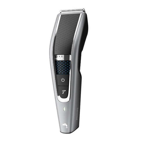 Машинка для стриження  Philips Series 5000, акум., роторний мотор, насадок-2, кейс, сталь, чорно-сірий