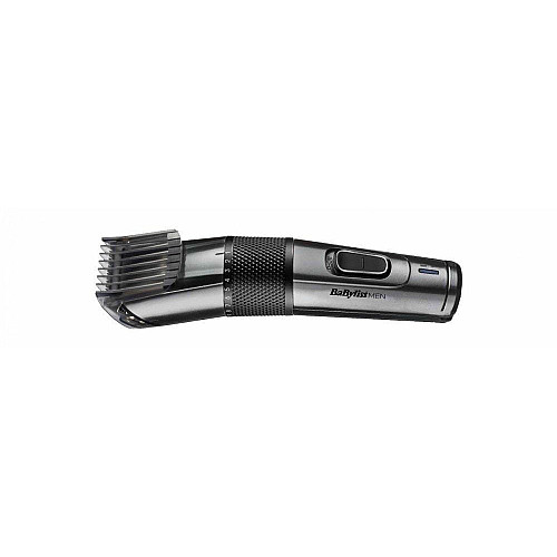 Машинка для стрижения Babyliss, сеть+аккум., вибрационный мотор, насадок-1, триммер, кейс, титан.напил., черный