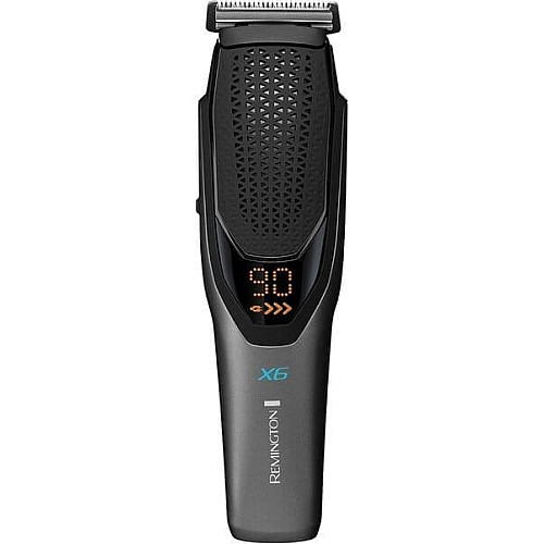 Машинка для стрижки Remington Power X Series X6, сеть+акум., насадок-4, сталь, черно-серый