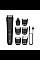 Триммер Philips All-in-One Trimmer 3000 Series, для лица, головы, носа, акум., насадок-7, сталь, черный