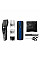 Машинка для стрижения Philips Series 7000, акум., роторный мотор, насадок-3, кейс,ножницы, расческа в компл, сталь, черно-серый