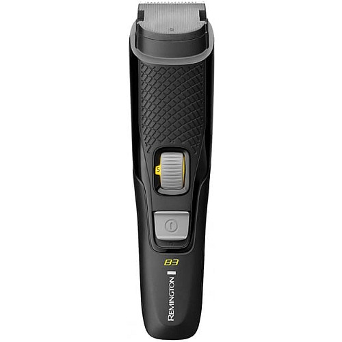 Триммер Remington Style Series, для бороды и усов, АААх2, роторный мотор, чехол, сталь, черный