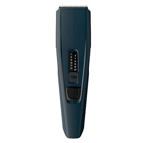 Машинка для стриження  Philips Series 3000, від мережі, роторний мотор, насадок-1, сталь, синій