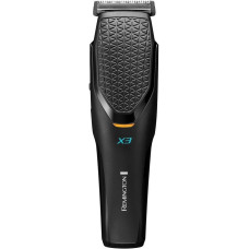 Машинка для стрижки Remington Power X Series X3, мережа+акум., насадок-2, сталь, чорний