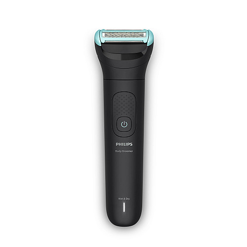 Тример Philips Series 7000, для тіла та інтимних зон, акум., насадок-5, сталь, чорний