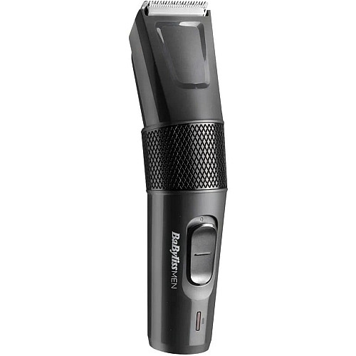 Машинка для стриження  Babyliss, мережа+акум., вібраційний мотор, насадок-1, кейс, сталь, сірий