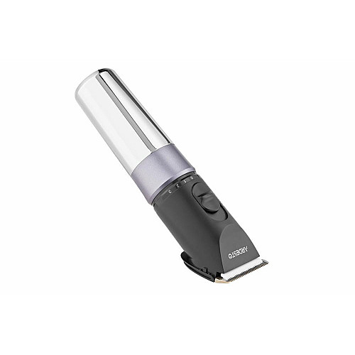 Машинка для стрижки ARDESTO HC-Y40-DBS, сеть+акум., насадок-4, титан. напил + керамика, черный