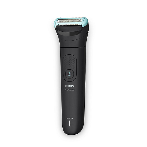 Тример Philips Series 7000, для тіла та інтимних зон, акум., насадок-5, сталь, чорний