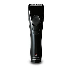 Машинка для стриження  Panasonic, акум., роторний мотор, насадок-3, сталь, чорний
