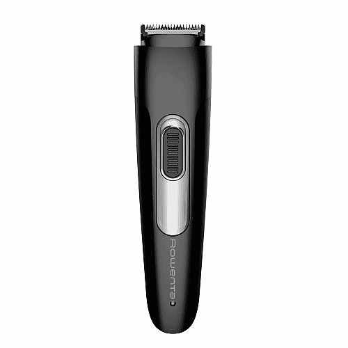 Тример Rowenta Stylis Easy, для бороди і вусів, мережа+акум., насадок-2, сталь, чорний