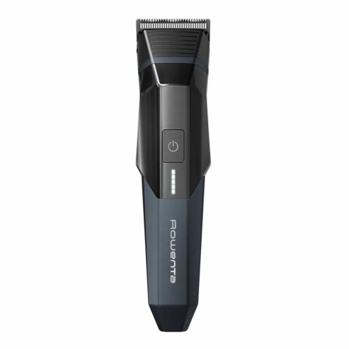 Тример Rowenta X Series 700, для голови, носа, вух і тіла, мережа+акум., роторний мотор, насадок-12, чохол, титан.напил., чорно-синій