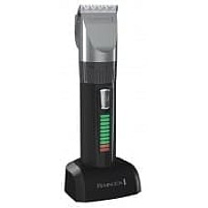 Машинка для стрижки Remington Genius, мережа+акум., насадок-8, кейс,ножиці, гребінець в компл, кераміч.напилення, чорний