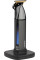 Тример Babyliss Super-X Metal Black Edition, для вусів та бороди, акум., насадок-2, кейс, підставка, сталь, чорно-сірий