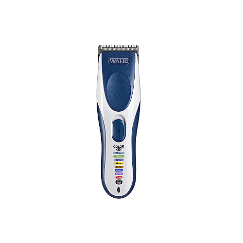 Набір для стрижки WAHL Color Pro Cordless, мережа+акум., тример,гребінець,ножиці, сталь, синій