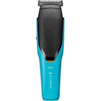 Машинка для стрижки Remington Power X Series X5, мережа+акум., роторний мотор, насадок-4, сталь, чорно-бірюзовий