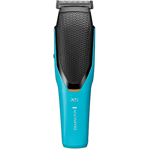 Машинка для стрижки Remington Power X Series X5, сеть+аккум., роторный мотор, насадок-4, сталь, черно-бирюзовый