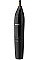 Тример Philips Series 1000, для носа та вух, 1хАА, сталь, чорний