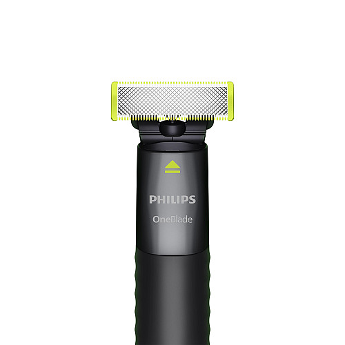 Тример Philips Series 9000, для бороди, голови та тіла, насадок-15, OneBlade в компл., сталь, сірий