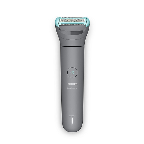 Тример Philips Series 3000, для тіла, акум., насадок-2, сталь, сірий