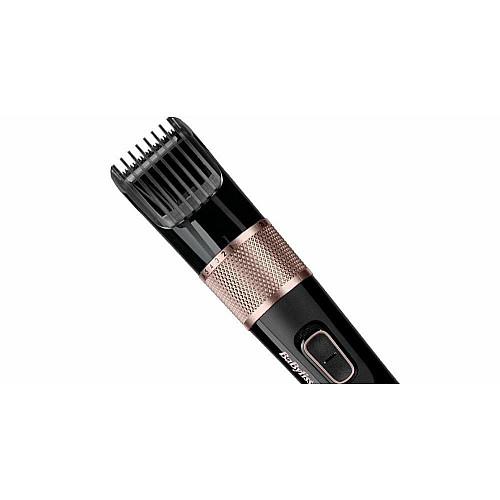 Машинка для стриження  Babyliss, мережа+акум., вібраційний мотор, насадок-1, сталь, чорно-коричневий