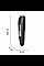 Тример Rowenta Stylis Easy, для бороди і вусів, мережа+акум., насадок-2, сталь, чорний