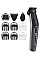 Набор для стрижки Babyliss, для бороды, усов, головы, носа и тела, акум., вибрационный мотор, насадок-9, сталь, серый